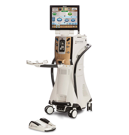 イメージ：最新白内障手術装置CENTURION®