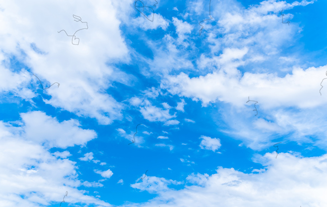 イメージ：飛蚊症